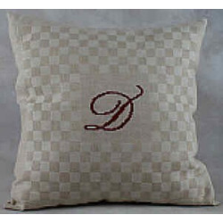 Coussin damier