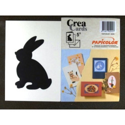 Cartes Lapin Ecru