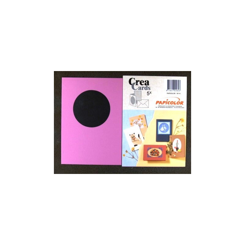 Cartes Rond Rose