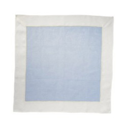 Nappe lin bleu