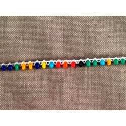 Perles multicolores