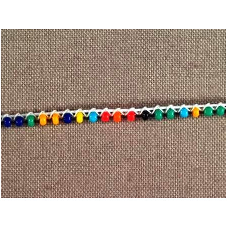 Perles multicolores