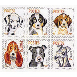 Timbres chiens