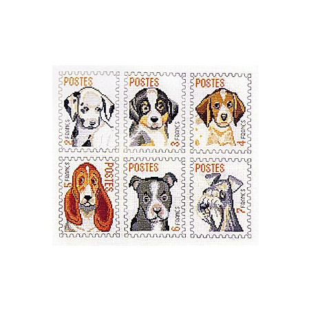 Timbres chiens